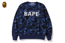 COLOR CAMO CRYSTAL STONE RELAXED FIT CREWNECK