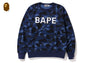 COLOR CAMO CRYSTAL STONE RELAXED FIT CREWNECK