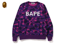 COLOR CAMO CRYSTAL STONE RELAXED FIT CREWNECK