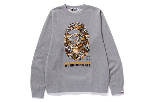 BAPE X GRIP SWANY BY BATHING APE CREWNECK bape