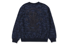 【 BAPE X ALPHA INDUSTRIES 】CREWNECK SWEATER