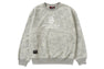 【 BAPE X ALPHA INDUSTRIES 】CREWNECK SWEATER