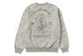 【 BAPE X ALPHA INDUSTRIES 】CREWNECK SWEATER