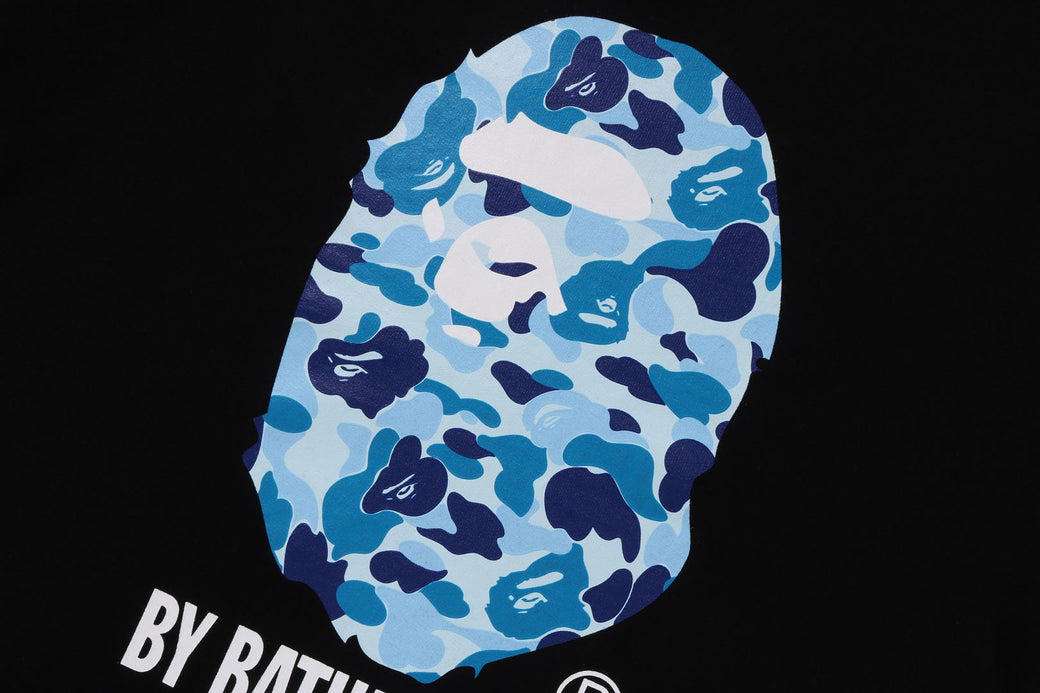 ABC CAMO BY BATHING APE ORGANIC COTTON CREWNECK SWEATSHIRT