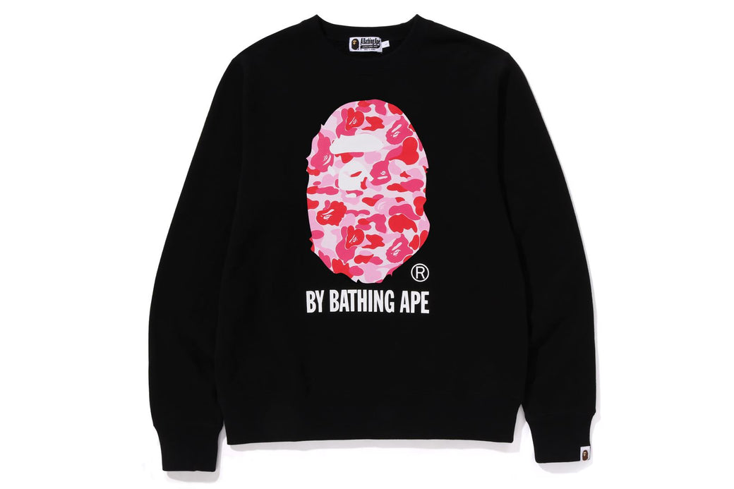 ABC CAMO BY BATHING APE ORGANIC COTTON CREWNECK SWEATSHIRT | bape.com