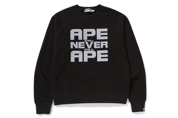 APE SHALL NEVER KILL APE CREWNECK | bape.com