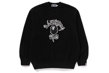 MAD APE COLLEGE HEAVY WASHED CREWNECK