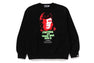 BAPE HORROR RELAXED FIT CREWNECK SWEATSHIRT