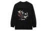 BAPE BLACK EMBROIDERY SWEATSHIRT