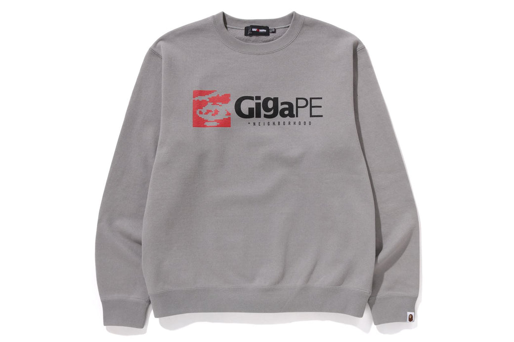 トップス NEIGHBORHOOD BAPE X NBHD GIGAPE CREWNECK BAPE X NBHD 】GIGAPE CREWNECK | bape.com