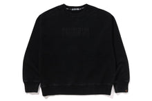 【 BAPE X MMJ 】GARMENT DYE RELAXED FIT CREWNECK SWEATSHIRT 14TH 2ND