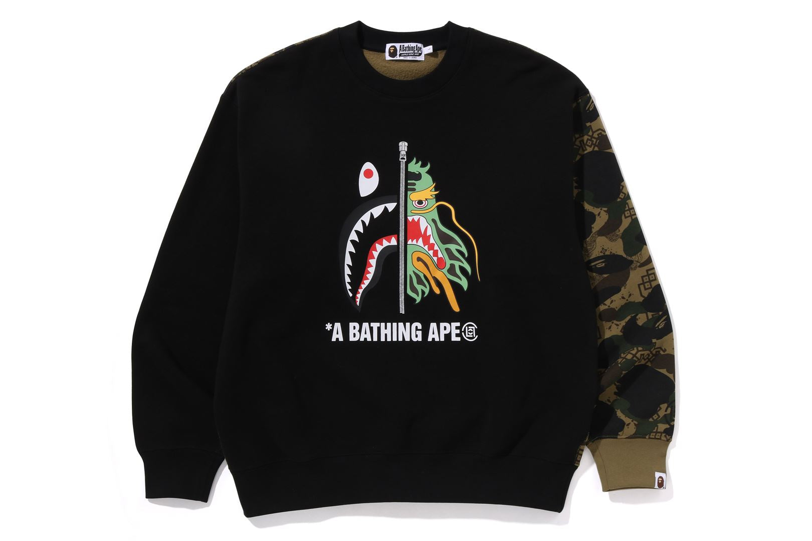 BAPE A BATHING APE × CLOT 2025 スウェット