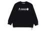 【 BAPE X MMJ 】CREWNECK SWEATSHIRT