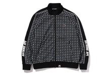 STA HOUNDSTOOTH JACQUARD TRACK JACKET