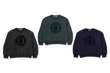 OVER DYE BUSY WORKS RELAXED FIT CREWNECK SWEATSHIRT