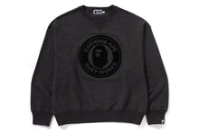 OVER DYE BUSY WORKS RELAXED FIT CREWNECK SWEATSHIRT