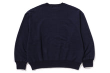 OVER DYE BUSY WORKS RELAXED FIT CREWNECK SWEATSHIRT