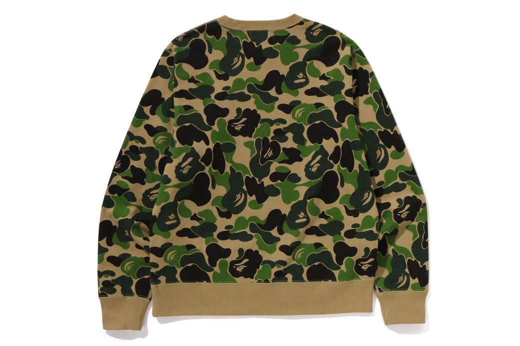 ABC CAMO BY BATHING APE CREWNECK SWEAT bape