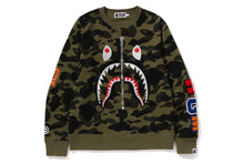 1ST CAMO SHARK CREWNECK