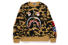 1ST CAMO SHARK CREWNECK