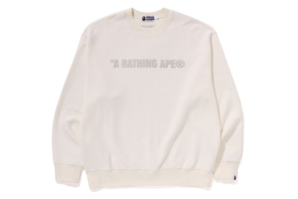 Vintage bape college hotsell logo crewneck