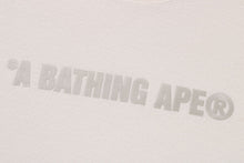 BATHING APE LOGO RELAXED FIT CREWNECK SWEATSHIRT