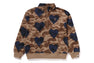 I LOVE BAPE HALF ZIP SWEATSHIRT