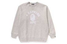 COLLEGE OVERSIZED CREWNECK SWEATSHIRT