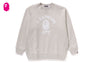 COLLEGE OVERSIZED CREWNECK SWEATSHIRT