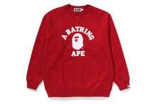 COLLEGE OVERSIZED CREWNECK SWEATSHIRT