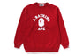 COLLEGE OVERSIZED CREWNECK SWEATSHIRT