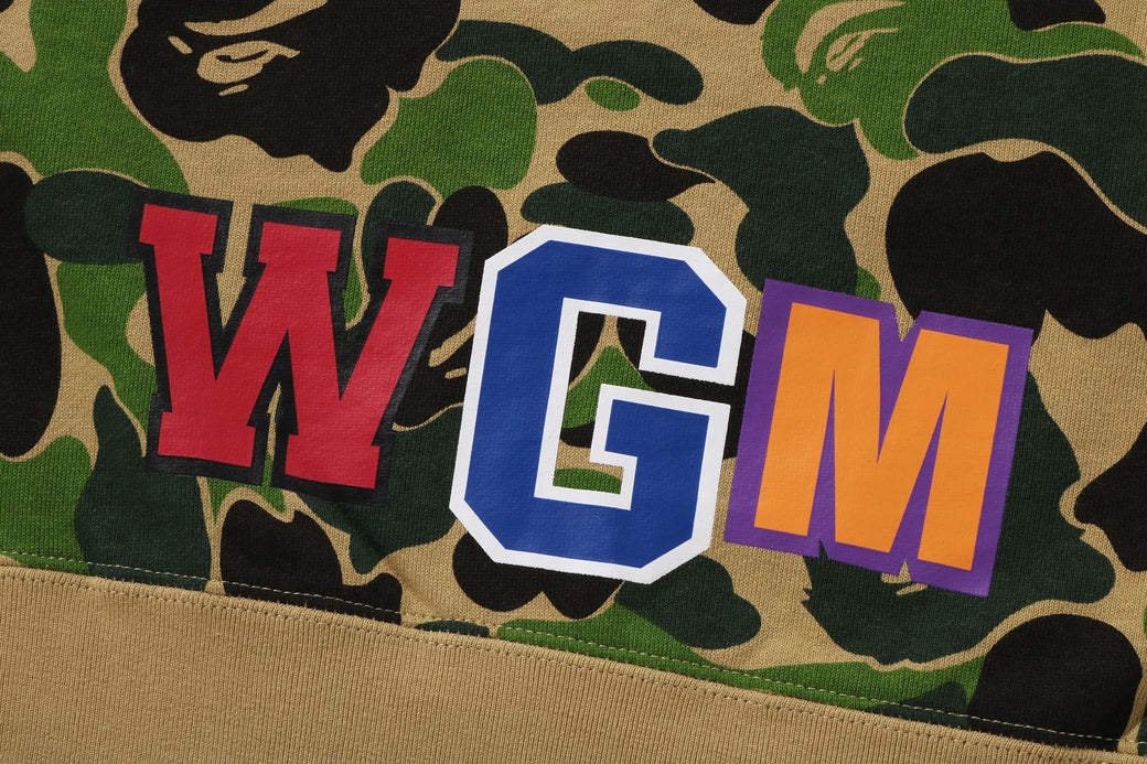 ABC CAMO SHARK CREWNECK SWEATSHIRT | bape.com