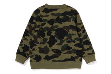 1ST CAMO SHARK CREWNECK SWEATSHIRT