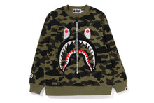 1ST CAMO SHARK CREWNECK SWEATSHIRT