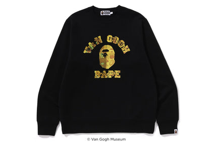 【 BAPE X VGM 】COLLEGE CREWNECK SWEATSHIRT