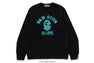 【 BAPE X VGM 】COLLEGE CREWNECK SWEATSHIRT