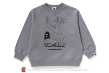 【 BAPE X TOM AND JERRY 85TH 】RELAXED FIT CREWNECK SWEATSHIRT