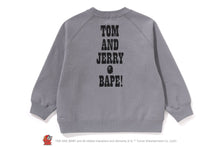 【 BAPE X TOM AND JERRY 85TH 】RELAXED FIT CREWNECK SWEATSHIRT