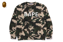 MAP CAMO CREWNECK RELAXED FIT SWEATSHIRT