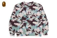 MAP CAMO CREWNECK RELAXED FIT SWEATSHIRT
