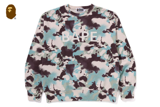 MAP CAMO CREWNECK RELAXED FIT SWEATSHIRT