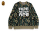 TRIAL CAMO CREWNECK SWEATSHIRT