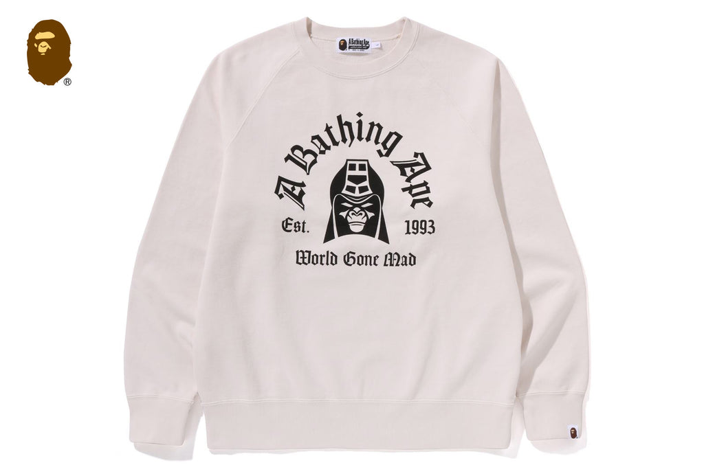 WASHED EFFECT SWEATSHIRT | bape.com