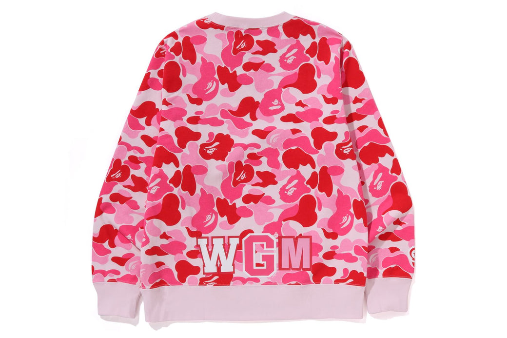 ABC CAMO SHARK CREWNECK SWEATSHIRT | bape.com