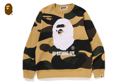 GIANT 1ST CAMO BY BATHING APE CREWNECK SWEATSHIRT