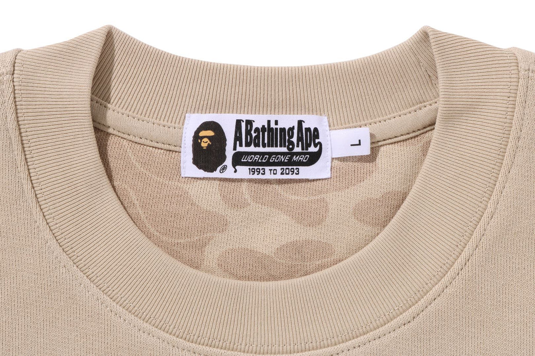 大人気 A BATHING APE ONE POINT RELAX FIT CREWNECK SWEATSHIRT ONE POINT RELAXED FIT CREWNECK SWEATSHIRT MENS – us.bape.com