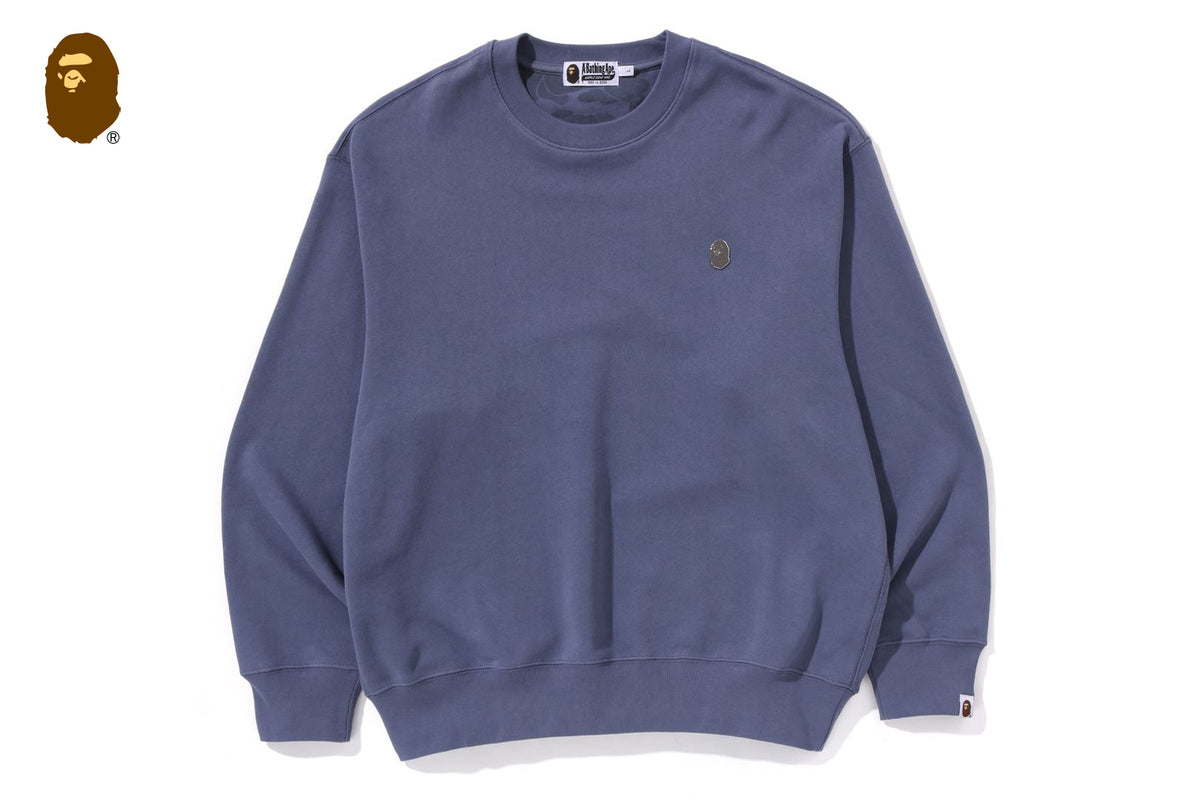ONE POINT RELAX FIT CREWNECK SWEATSHIRT | bape.com