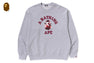 MAP CAMO COLLEGE RELAX FIT CREWNECK SWEATSHIRT