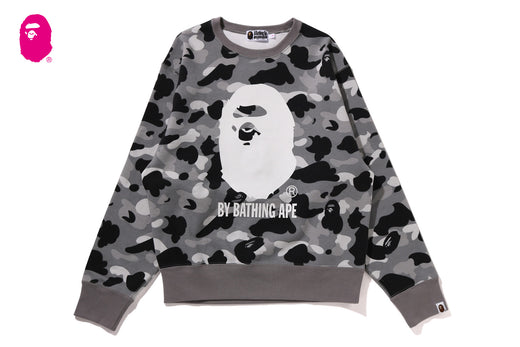 1ST CAMO BY BATHING APE CREWNECK SWEATSHIRT