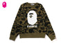 1ST CAMO BY BATHING APE CREWNECK SWEATSHIRT